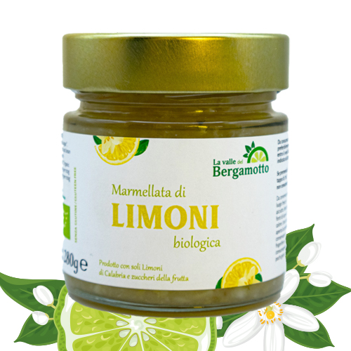 Marmellata di limoni biologica 280gr