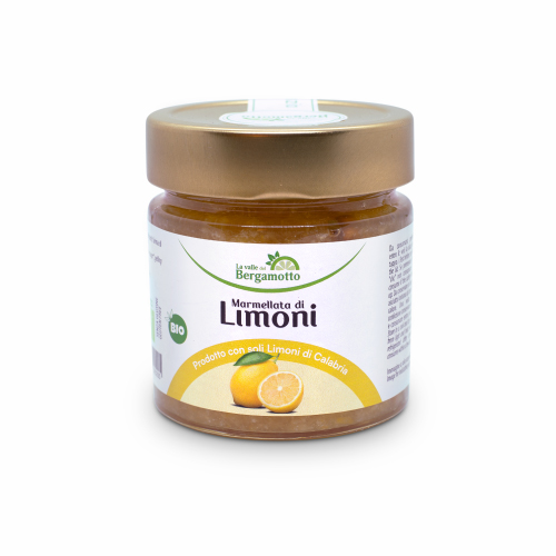 Marmellata di limoni biologica 260gr